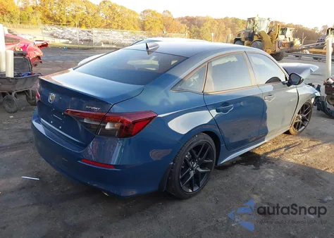 2025 Honda Civic Sport z USA, uszkodzony, nr VIN 2HGFE2F58SH591155